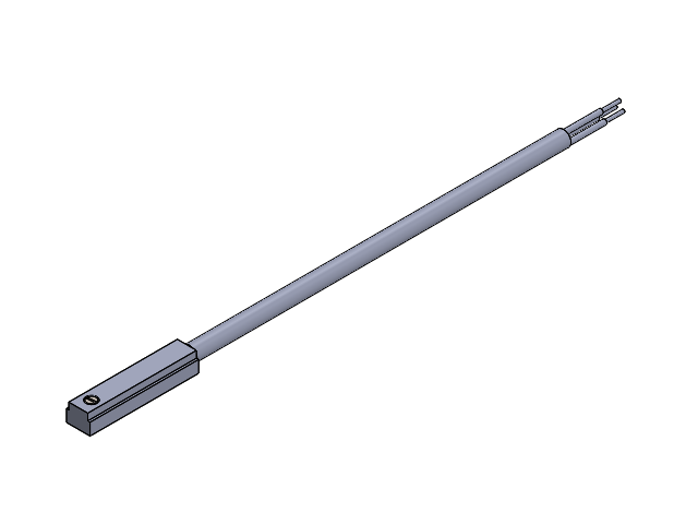 Magnetic sensor with flying lead (Reedswitch 3wire